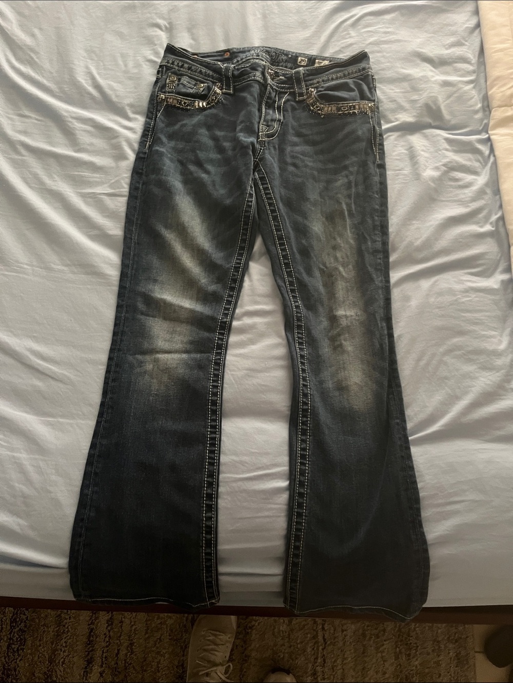 Miss Me Signature boot cut jeans vintage